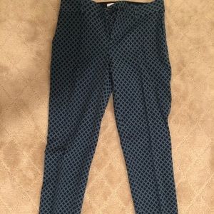 Banana Republic Blue Womens Dress Pants